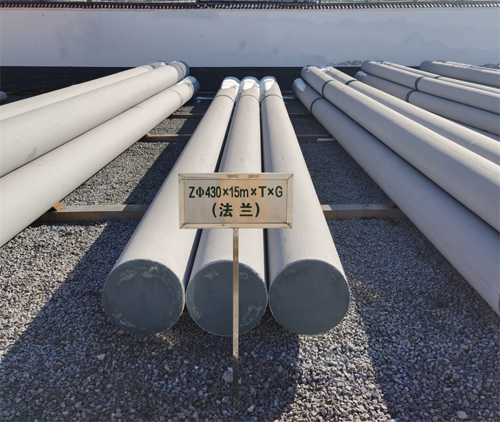 连江430×15米×T×G砼电力电杆